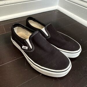 Black vans, women’s 7